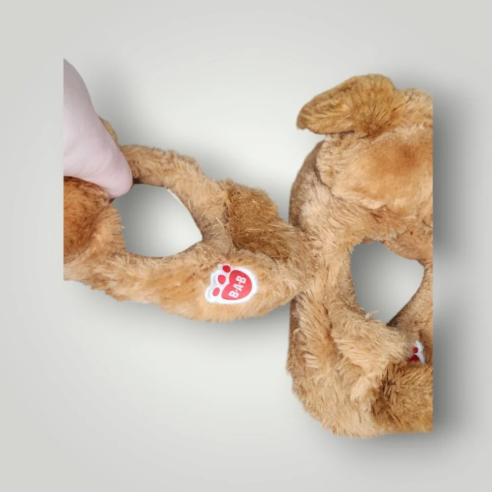 Build A Bear Workshop Puppy Dog Kid Children Slippers Size 12-13